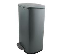 Spirella, Poubelle de Cuisine à Pédale 50 Litres avec Système de Fermeture Amortie, Design Pratique et Élégant, Idéale pour un Usage Quotidien - Gris 50L