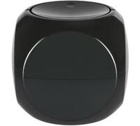 Spirella poubelle salle de bain dice - 14x14x14cm - noir 10.19164 Noir G