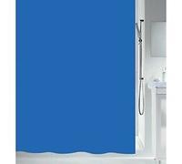 Spirella Rideau de douche PEVA BIO 180x200cm Bleu Electrique