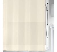 Spirella Rideau de douche PEVA Bio 180 x 200 cm Sable
