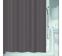 Spirella Rideau de Douche Polyester Atlas 180x200cm Taupe