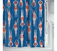 Spirella Rideau de Douche Polyester BAIGNEUSES 120x200cm Bleu
