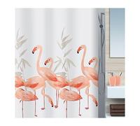 Spirella Rideau de Douche Polyester Flamingo 120x200cm Saumon