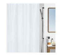 Rideau de douche - 180 x 200 cm - Polyester - Blanc - Maya SPIRELLA