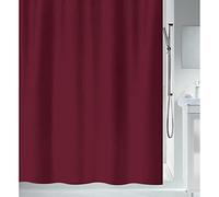 Spirella Rideau de Douche Polyester Primo 180x180cm Bordeaux