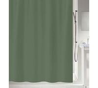 Spirella Rideau de Douche Polyester Primo 180x200cm Vert foncé