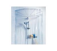 Spirella Rideau de Remplacement PEVA Ombrella - Compatible Structure Ombrella - sans Bras - 8 Oeillets - Imperméable Anti-Moisissure - Transparent - 200 x 170 cm