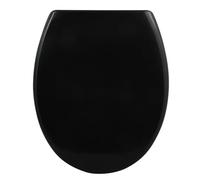 Abattant WC - Thermodur - Charnières Inox - Easy Clip - Noir SPIRELLA