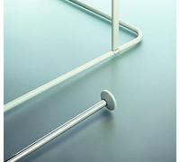 Spirella Support de Plafond pour Barre de Douche modèle Magic Universal Blanc