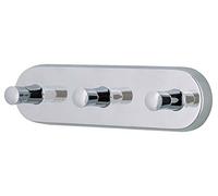 Spirella Sydney 3ER Crochet pour Peignoir Chromé