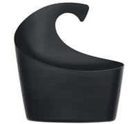 Spirella SYDNEY BLACK Panier de bain large, Polypropylène, noir, 30.5 x 27.5 x 10 cm