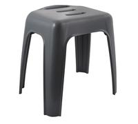 Spirella Tabouret de Douche HOCKER Gris - Max 130kg