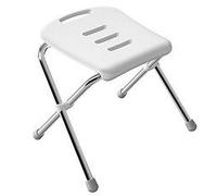 Spirella Tabouret de douche pliable Chrom? - Max 130kg