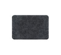 Spirella - Tapis de Bain - Accessoire de Salle de Bain Acrylique Doux et Confortable - Idéal pour Salle de Bain - Antidérapant et Facile à Nettoyer - Dimensions 55x65cm - Couleur Noir