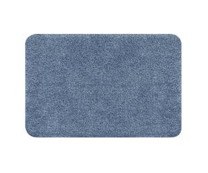 Spirella - Tapis de Bain - Accessoire de Salle de Bain Acrylique Doux et Confortable - Idéal pour Salle de Bain - Antidérapant et Absorbant - Dimensions 55x65cm - Couleur Bleu
