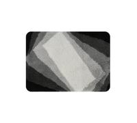 Spirella Tapis de Bain Acrylique KALI 60x90cm Noir & Gris