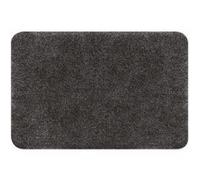 Spirella - Tapis de Bain - Accessoire de Salle de Bain Acrylique Doux et Confortable - Idéal pour Salle de Bain - Antidérapant et Facile à Nettoyer - Dimensions 55x65cm - Couleur Noir