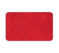 Spirella - Tapis de Bain Microfibre Highland - Antidérapant, Séchage Rapide et Lavable - 100% Polyester Doux et Durable - Rouge - 60 x 90 cm