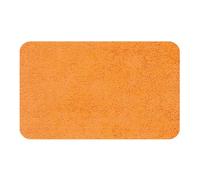 Spirella - Tapis de Bain Microfibre Highland - Antidérapant, Séchage Rapide et Lavable - 100% Polyester Doux et Durable - Orange - 60 x 90 cm