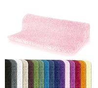 Spirella - Tapis de Bain Microfibre Highland - Antidérapant, Séchage Rapide et Lavable - 100% Polyester Doux et Durable - Rose Clair - 70 x 120 cm