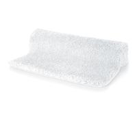 Tapis de bain - Microfibre - Antidérapant - HIGHLAND - 60x90cm - Blanc SPIRELLA