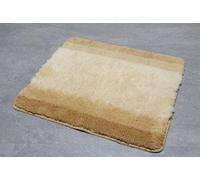 Spirella - Tapis de Bain Polyester Balance - Antidérapant - 55 x 65 cm - Bahamas Beige - Lavable en Machine à 40°C - 90% Polyester, 10% Acrylique - Confort et Sécurité