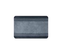 Spirella - Tapis de Bain Polyester Balance - Antidérapant - 55 x 65 cm - Gris - Lavable en Machine à 40°C - 90% Polyester, 10% Acrylique - Confort et Sécurité