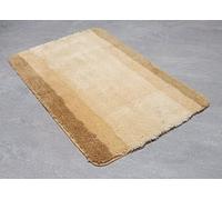 Spirella - Tapis de Bain Polyester Balance - Antidérapant - 60 x 90 cm - Bahamas Beige - Lavable en Machine à 40°C - 90% Polyester, 10% Acrylique - Confort et Sécurité