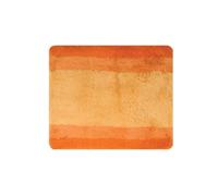 Spirella - Tapis de Bain Polyester Balance - Antidérapant - 60 x 90 cm - Orange - Lavable en Machine à 40°C - 90% Polyester, 10% Acrylique - Confort et Sécurité