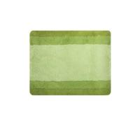 Spirella - Tapis de Bain Polyester Balance - Antidérapant - 60 x 90 cm - Vert Kiwi - Lavable en Machine à 40°C - 90% Polyester - 10% Acrylique - Confort et Sécurité