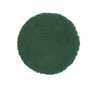 Spirella - Tapis de Bain Rond Microfibre Highland - Antidérapant, Séchage Rapide et Lavable - 100% Polyester Résistant et Durable - Vert Foncé - Ø60 cm