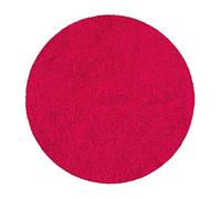 Spirella - Tapis de Bain Rond Microfibre Highland - Antidérapant, Séchage Rapide et Lavable - 100% Polyester Résistant et Durable - Rouge - Ø60 cm