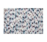 Spirella Tapis de bain Kito – microfibre à poils longs antidérapant 60x90 cm Ice Berry Gris