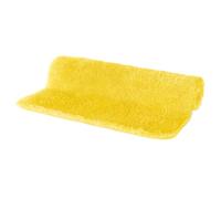 Spirella - Tapis de Salle de Bain Microfibre FINO, Antidérapant, Séchage Rapide, Poils Longs 25 mm, Lavable en Machine + Sèche-Linge - 50 x 80 cm - Jaune