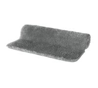 Spirella - Tapis de Salle de Bain Microfibre FINO, Antidérapant, Séchage Rapide, Poils Longs 25 mm, Lavable en Machine + Sèche-Linge - 50 x 80 cm - Blanc