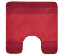 Tapis de WC - Microfibre - Antidérapant - Balance - 55x55cm - Rouge SPIRELLA