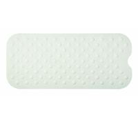 Spirella Tapis Fond de Baignoire Caoutchouc CIRCOLA 90x40cm Blanc