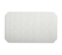 Spirella Tapis Fond de Baignoire Caoutchouc Ruby 70x40cm Blanc