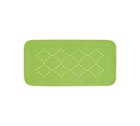 tapis fond de baignoire pvc alaska 91x36cm vert kiwi