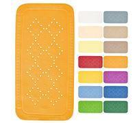Spirella tapis fond de baignoire pvc alaska 91x36cm orange Orange G