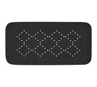 Spirella Tapis de Bain antidérapant avec ventouses Alaska Noir Env. 36 x 91 cm.