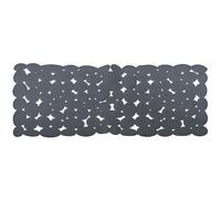 Spirella Tapis Fond de Baignoire PVC Marathon 73x36cm Gris Foncé