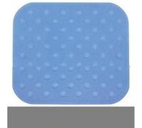 Spirella Tapis Fond de douche Caoutchouc CIRCOLA 53x53cm Bleu Electrique