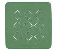 Spirella - Tapis Fond de Douche en Mousse PVC Alaska - Tapis de Bain Antidérapant avec Ventouses + Trous de Drainage Anti Moisissure - 55 x 55 cm - Vert Mousse