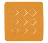 Spirella Tapis Fond de douche PVC ALASKA 55x55cm Orange