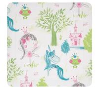 Spirella - Tapis Fond de Douche PVC Fairy Tale - Antidérapant pour Salle de Bain - 55 x 55 cm - Multicolore - Surface Sécurisante pour Enfants et Adultes - Facile à Nettoyer