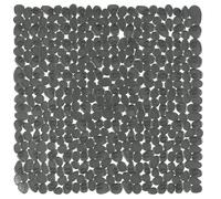 tapis fond de douche pvc riverstone 54x54cm gris foncé
