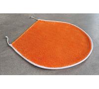 Spirella UNI Orange Mandarine Wc Housse / Revêtement de Couvercle 47x50 Cm.