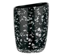 Spirella, Verre à Dents Etna-Glitter Élégant et Pratique pour Salle de Bain, Design Chic et Moderne, Idéal pour Un Usage Quotidien, Taille Unique, Couleur Noir