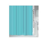 Spirelle Rideau de douche Polyester ATLAS 180x200cm Bleu turquoise Spirella
